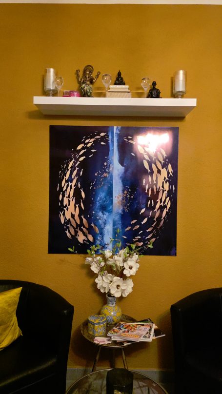 Sitzecke für Kunden