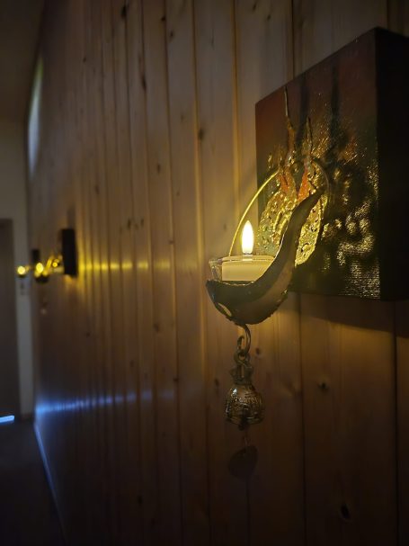 Zwischenbereich Leuchten