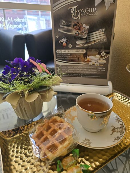 Sitzecke für Kunden